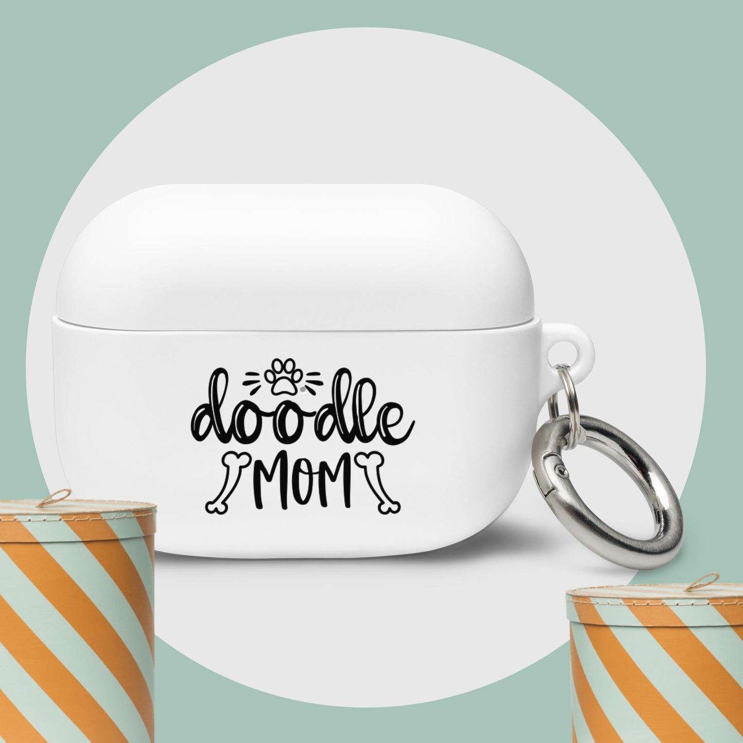 Doodle Mom Rubber Case for AirPods® & AirPods® Pro