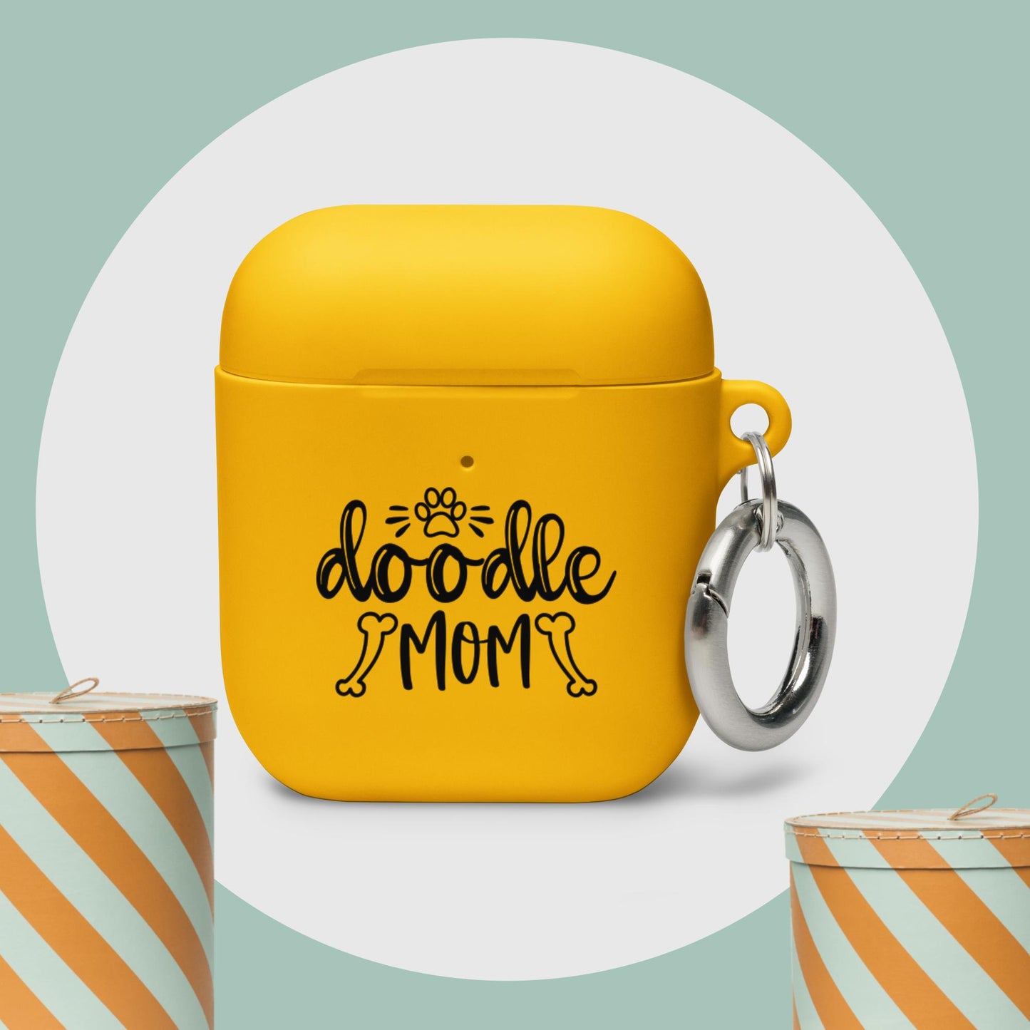 Doodle Mom Rubber Case for AirPods® & AirPods® Pro