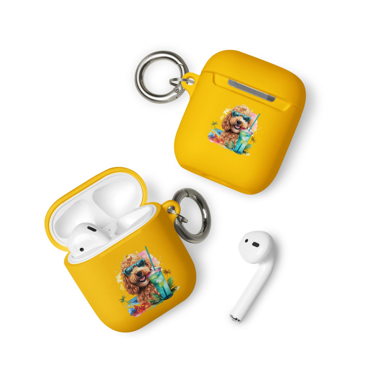 Apricot Doodle Rubber Case for AirPods® & AirPods® Pro!