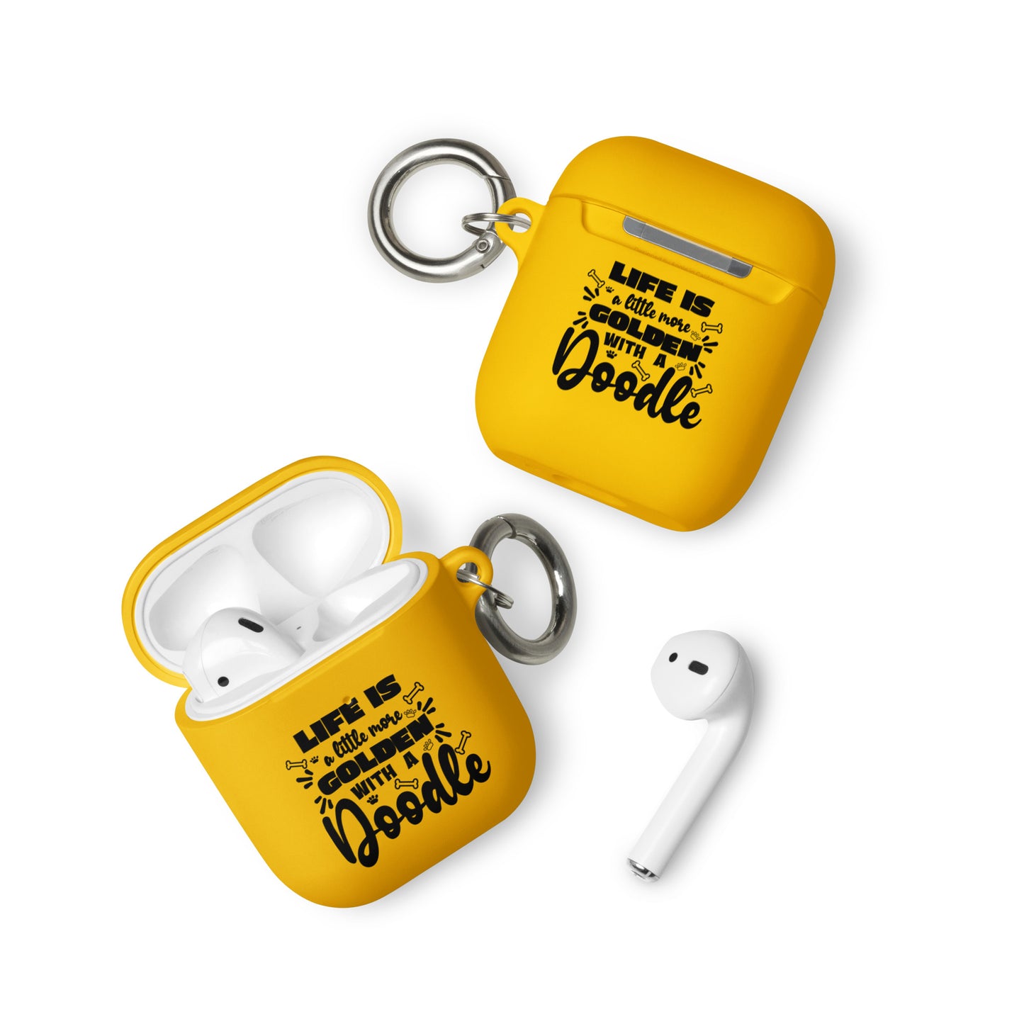 Life is Golden Rubber Case for AirPods® & AirPods® Pro!