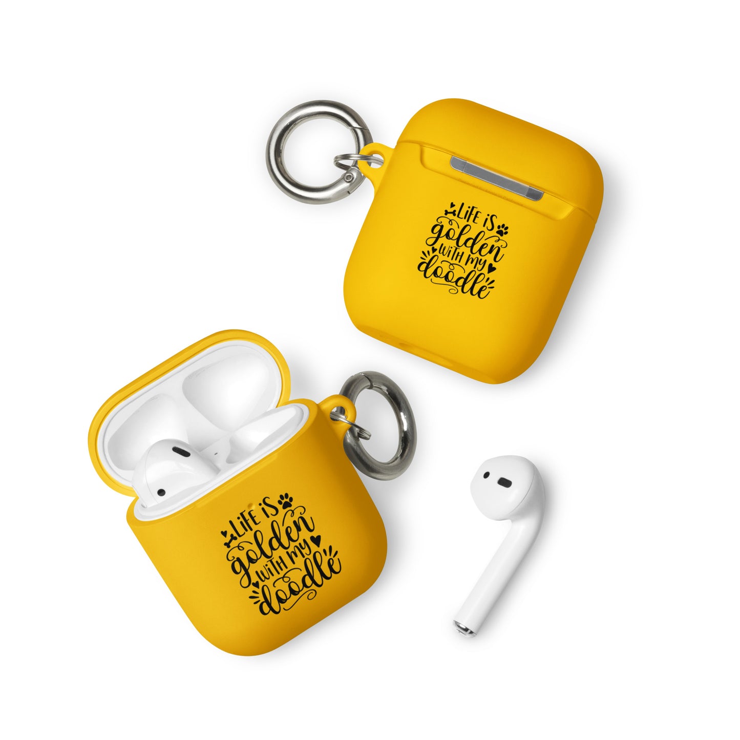 Life is Golden Rubber Case for AirPods® & AirPods® Pro!