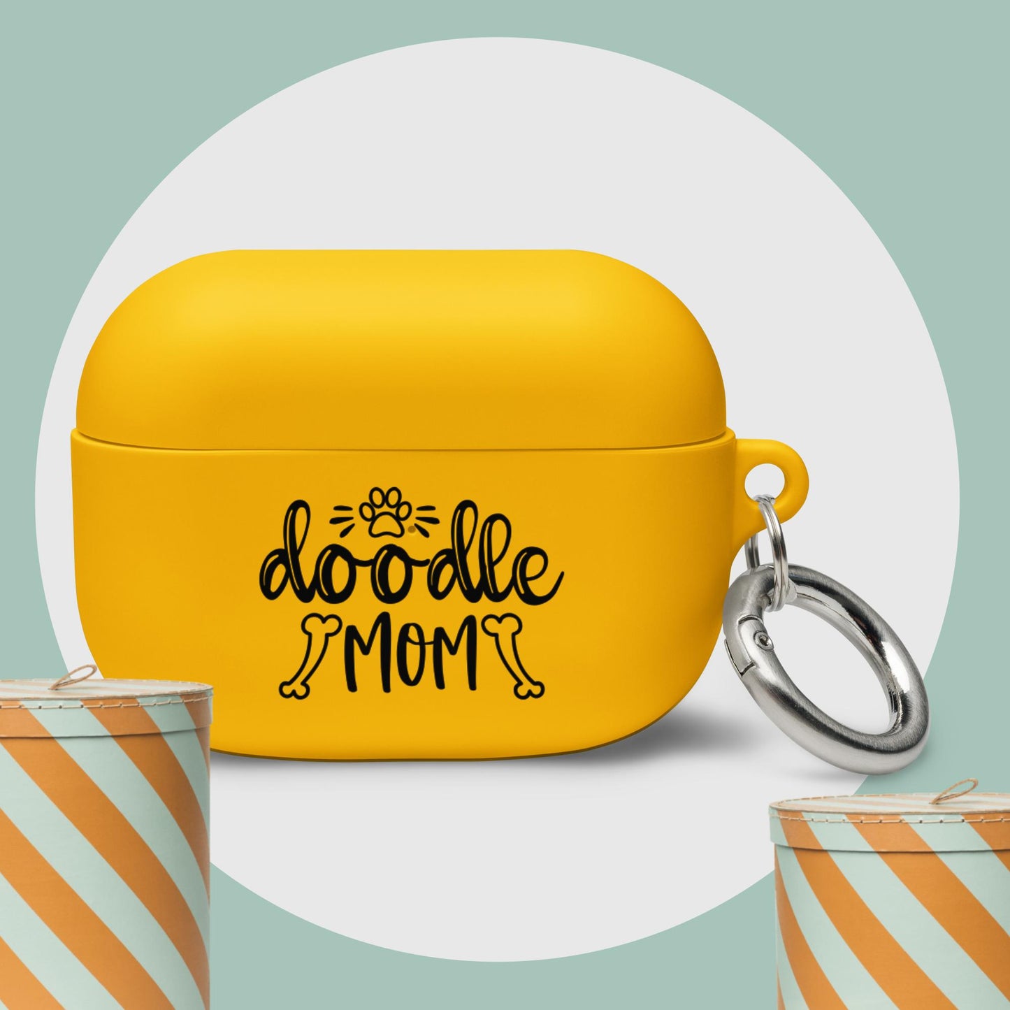 Doodle Mom Rubber Case for AirPods® & AirPods® Pro