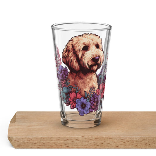 Doodle Shaker Pint Glass