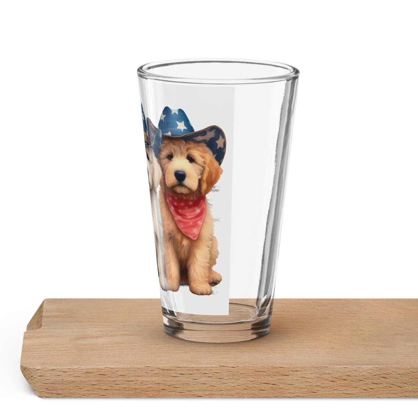 Patriotic Doodles Shaker Pint Glass