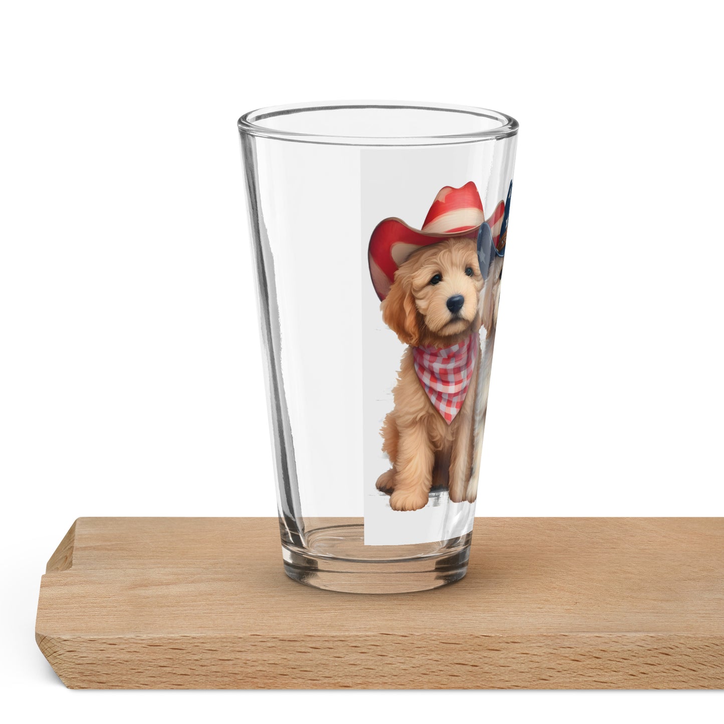 Patriotic Doodles Shaker Pint Glass