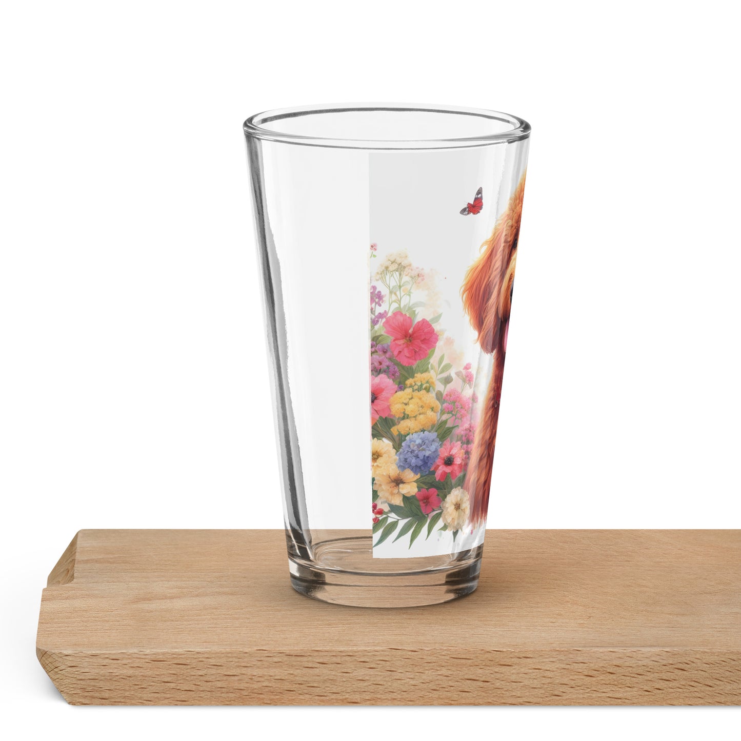 Patriotic Doodle Shaker Pint Glass