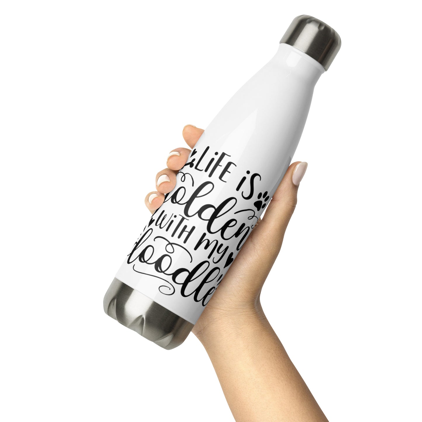 Life is Golden Stainless Steel Water Bottle