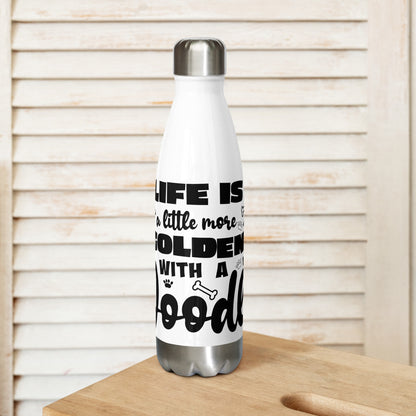 Life is Golden Stainless Steel Water Bottle