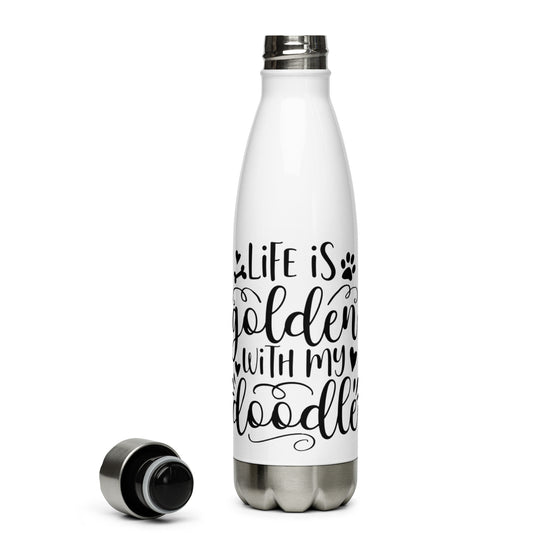 Life is Golden Stainless Steel Water Bottle