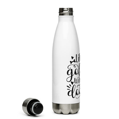 Life is Golden Stainless Steel Water Bottle