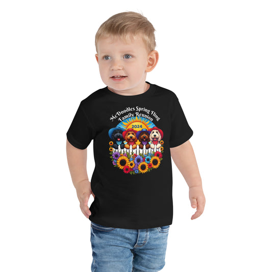 McDoodles Spring Fling Romp 2024 - Toddler Short Sleeve T Shirt