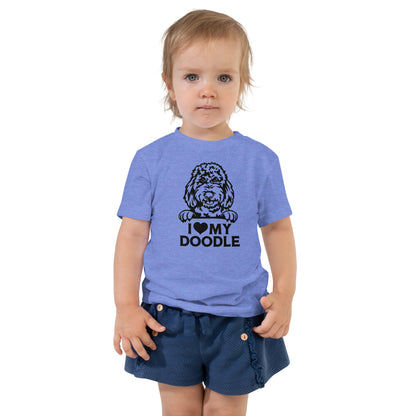 Love my Doodle Toddler Short Sleeve Tee