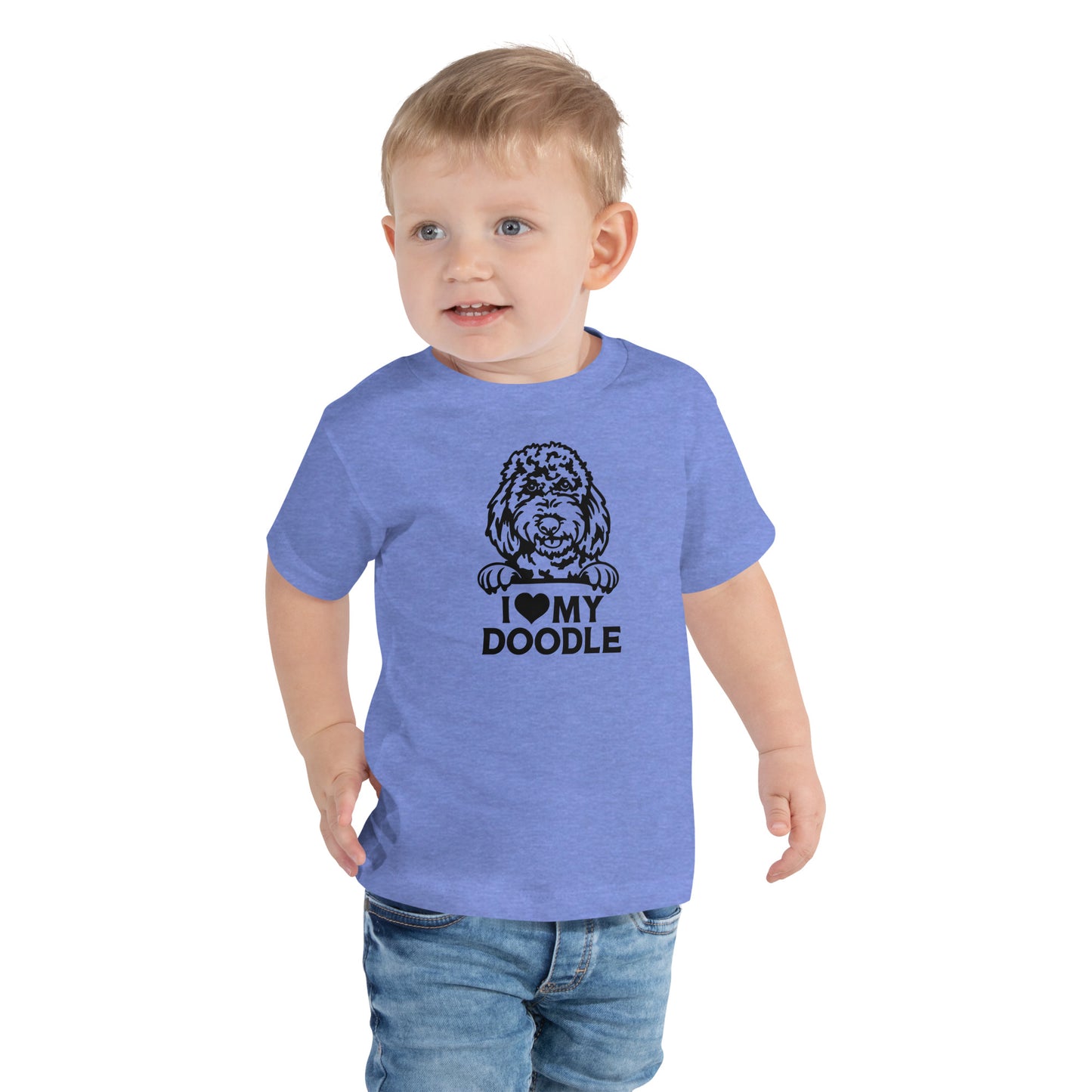 Love my Doodle Toddler Short Sleeve Tee