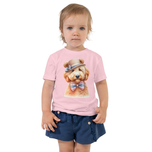 Teddy Bear Doodle Toddler Short Sleeve T Shirt