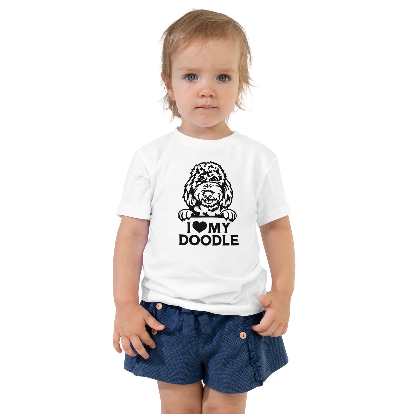 Love my Doodle Toddler Short Sleeve Tee