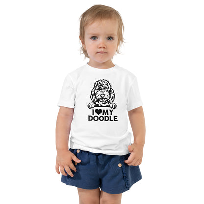 Love my Doodle Toddler Short Sleeve Tee