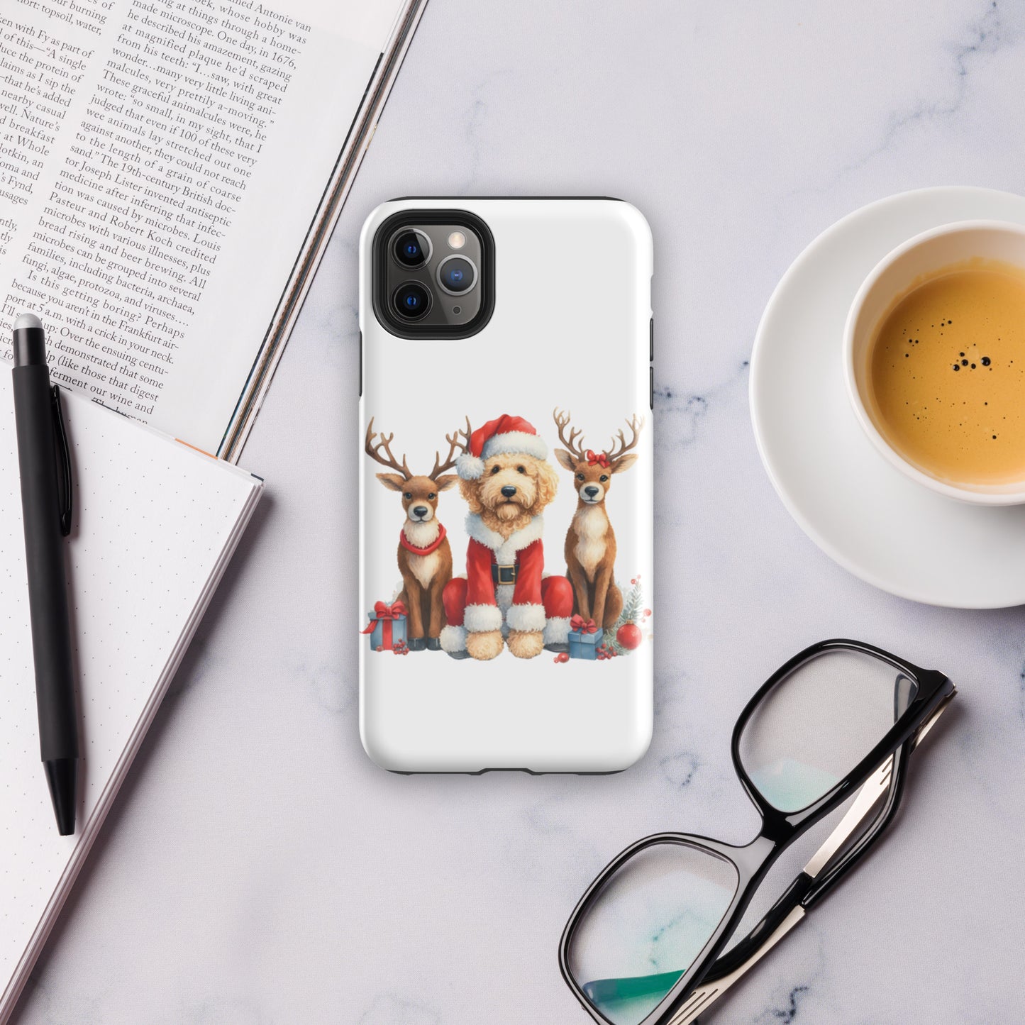 Santa Doodle Tough Case for iPhone®