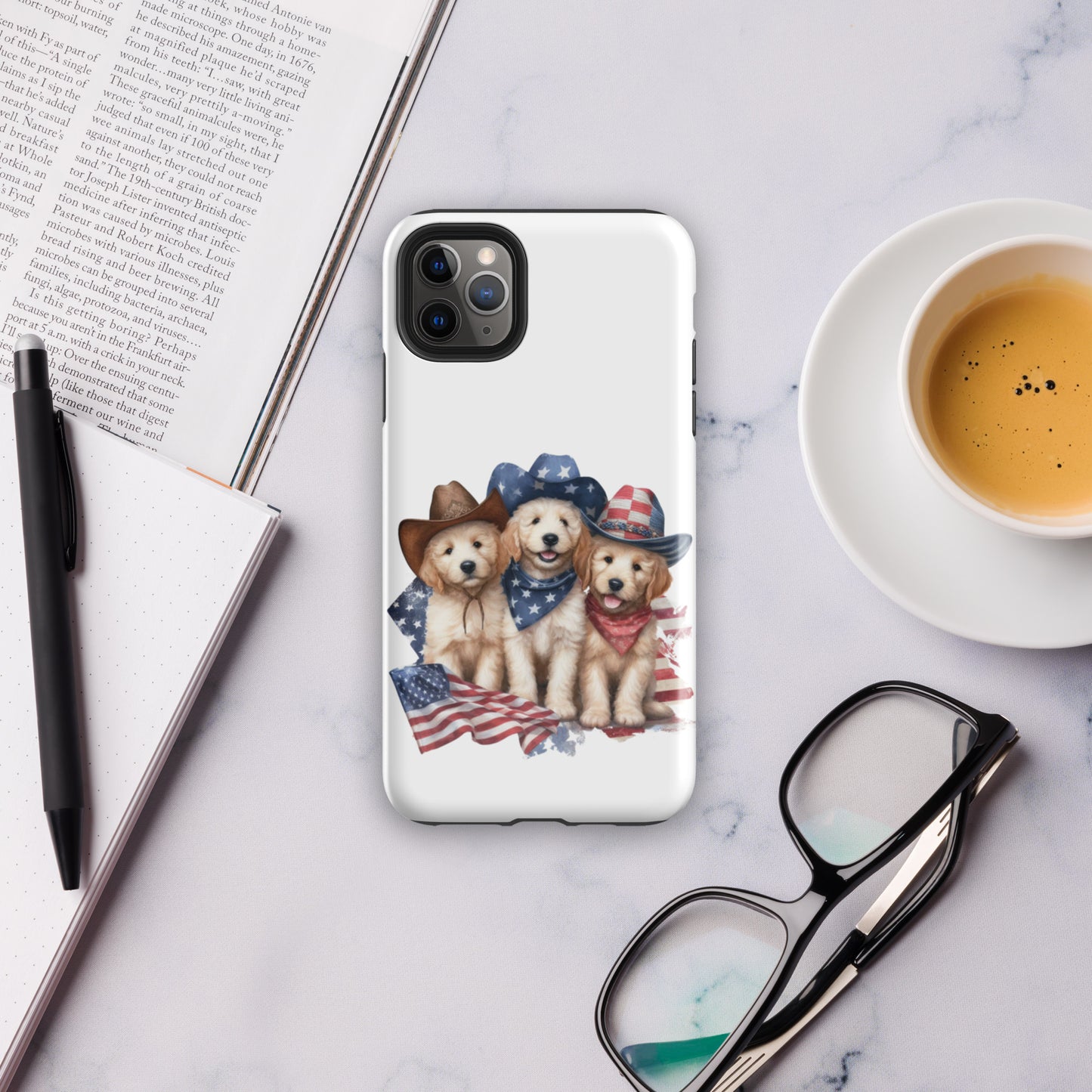 Patriotic Doodles Tough Case for iPhone®