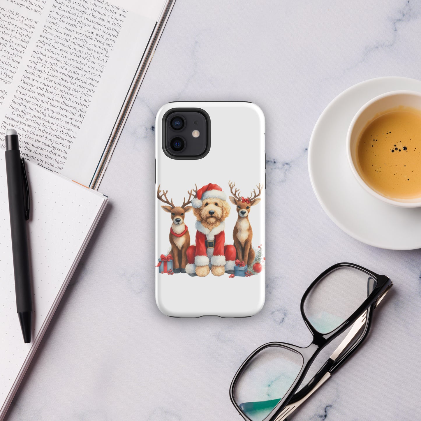 Santa Doodle Tough Case for iPhone®