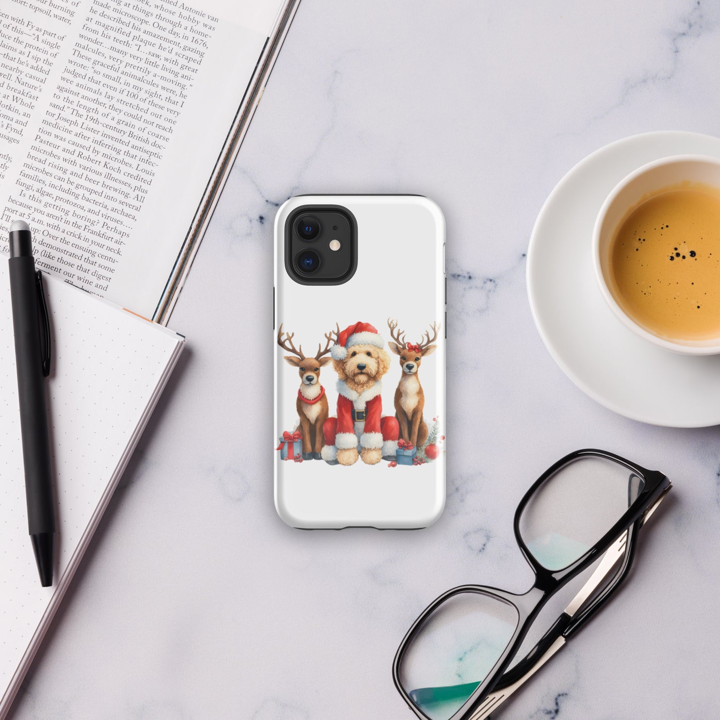 Santa Doodle Tough Case for iPhone®