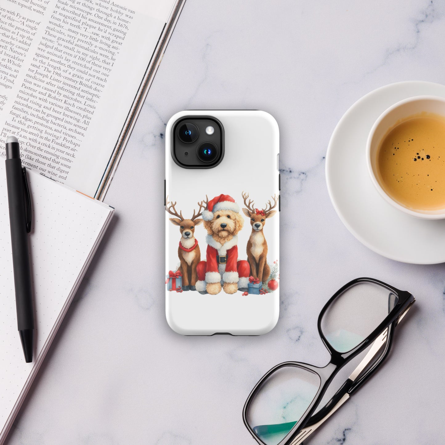 Santa Doodle Tough Case for iPhone®