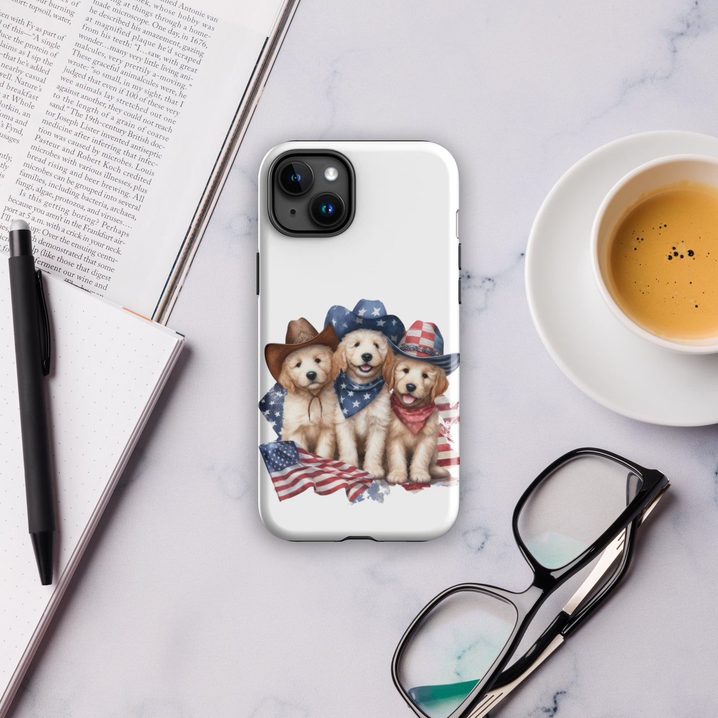 Patriotic Doodles Tough Case for iPhone®