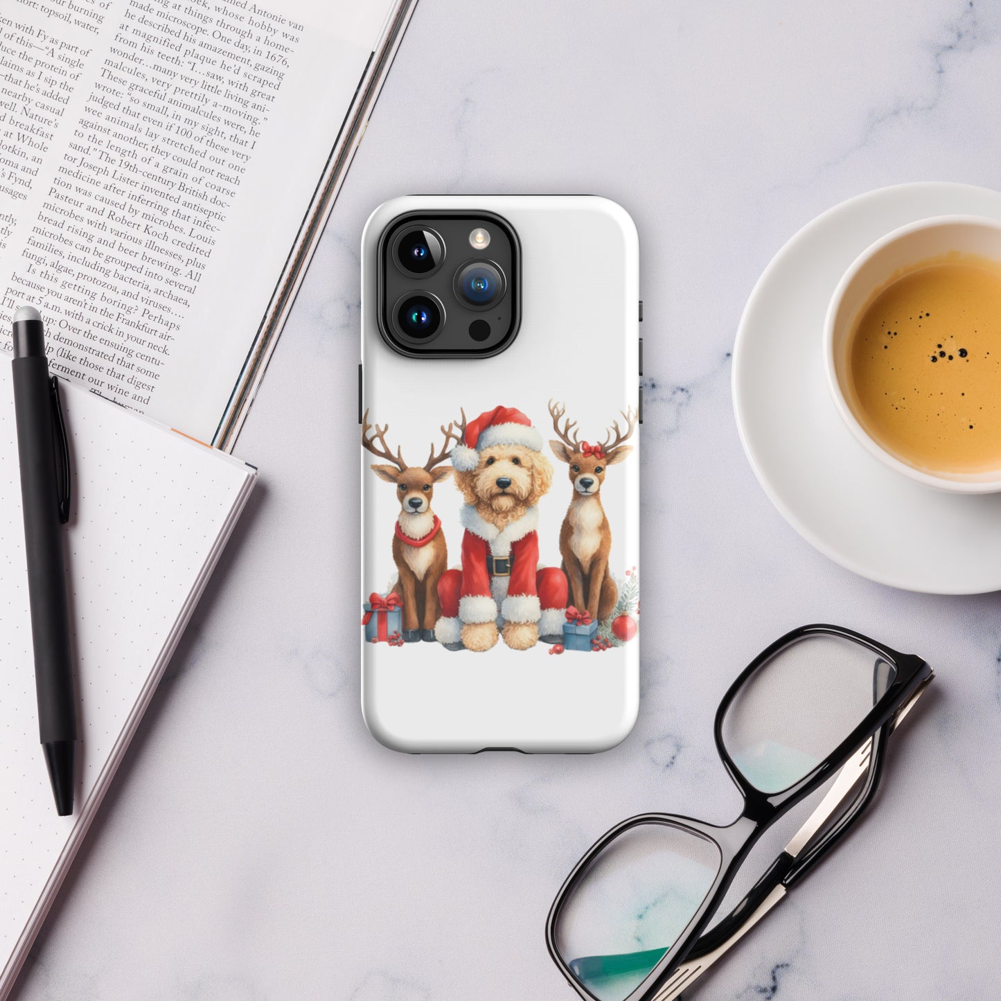 Santa Doodle Tough Case for iPhone®