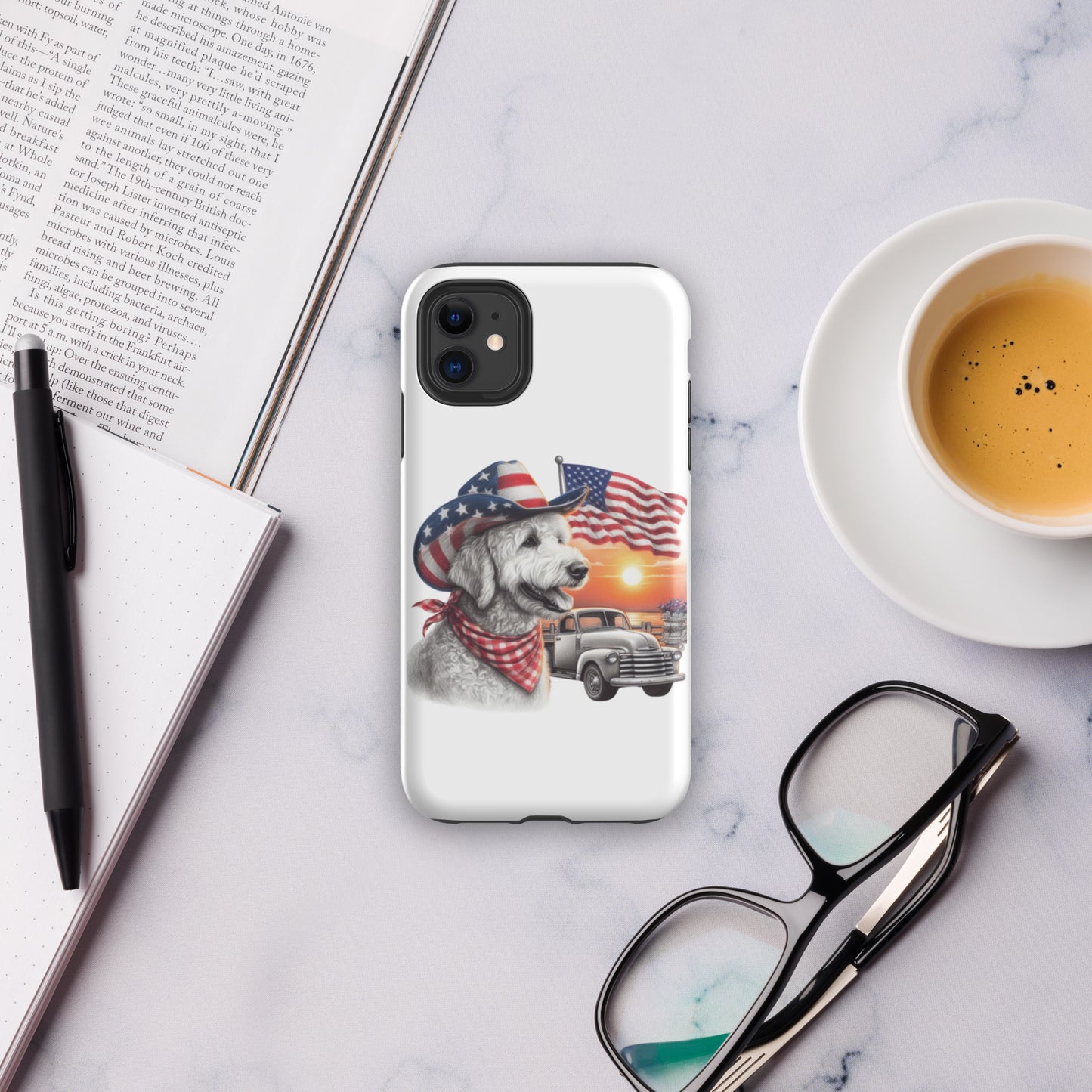 Patriotic Doodle Tough Case for iPhone®