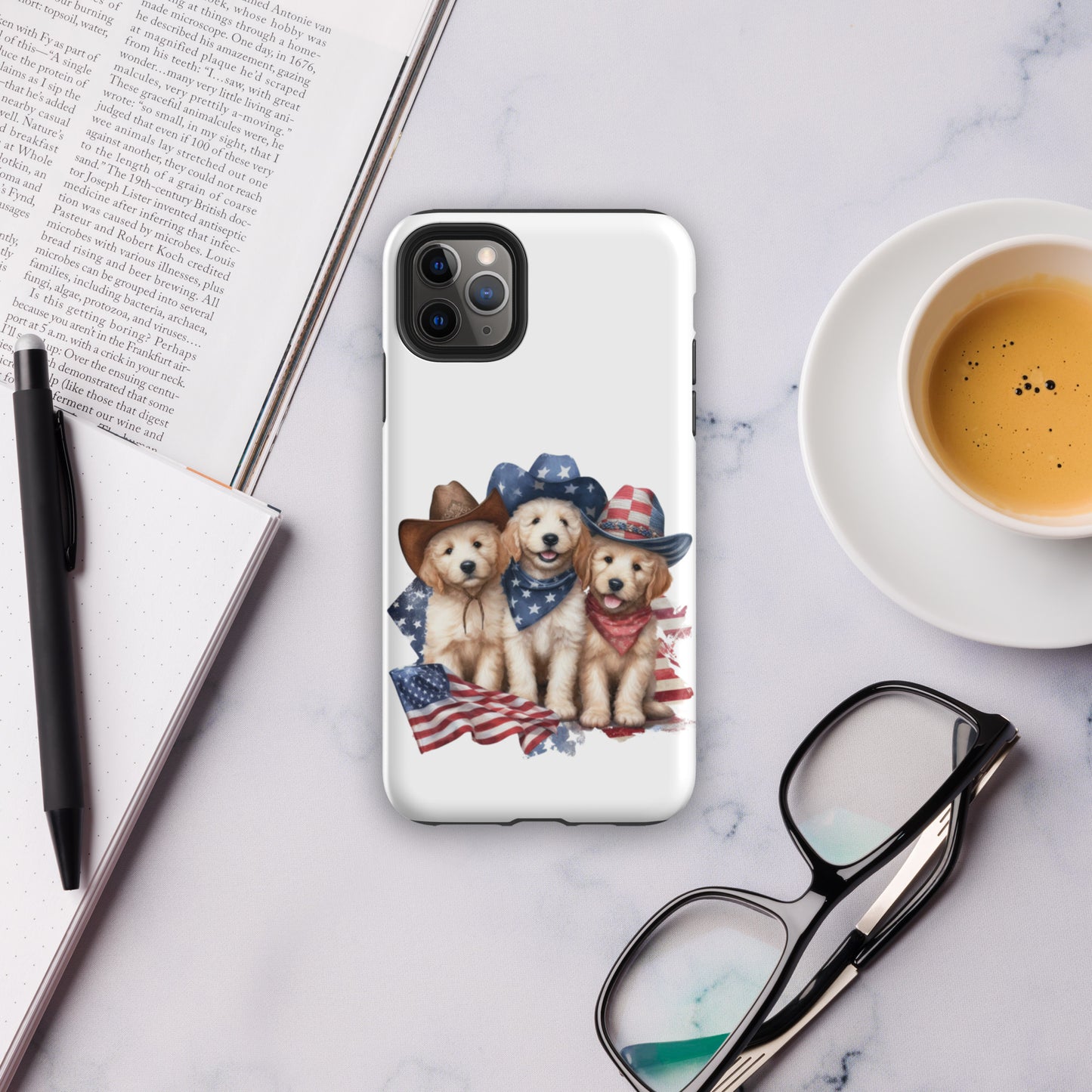 Patriotic Doodles Tough Case for iPhone®