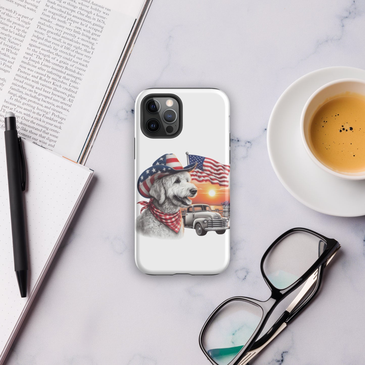 Patriotic Doodle Tough Case for iPhone®