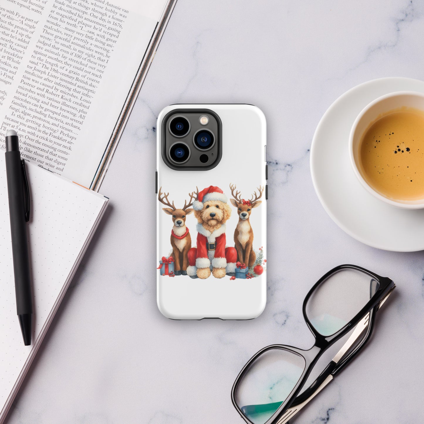 Santa Doodle Tough Case for iPhone®