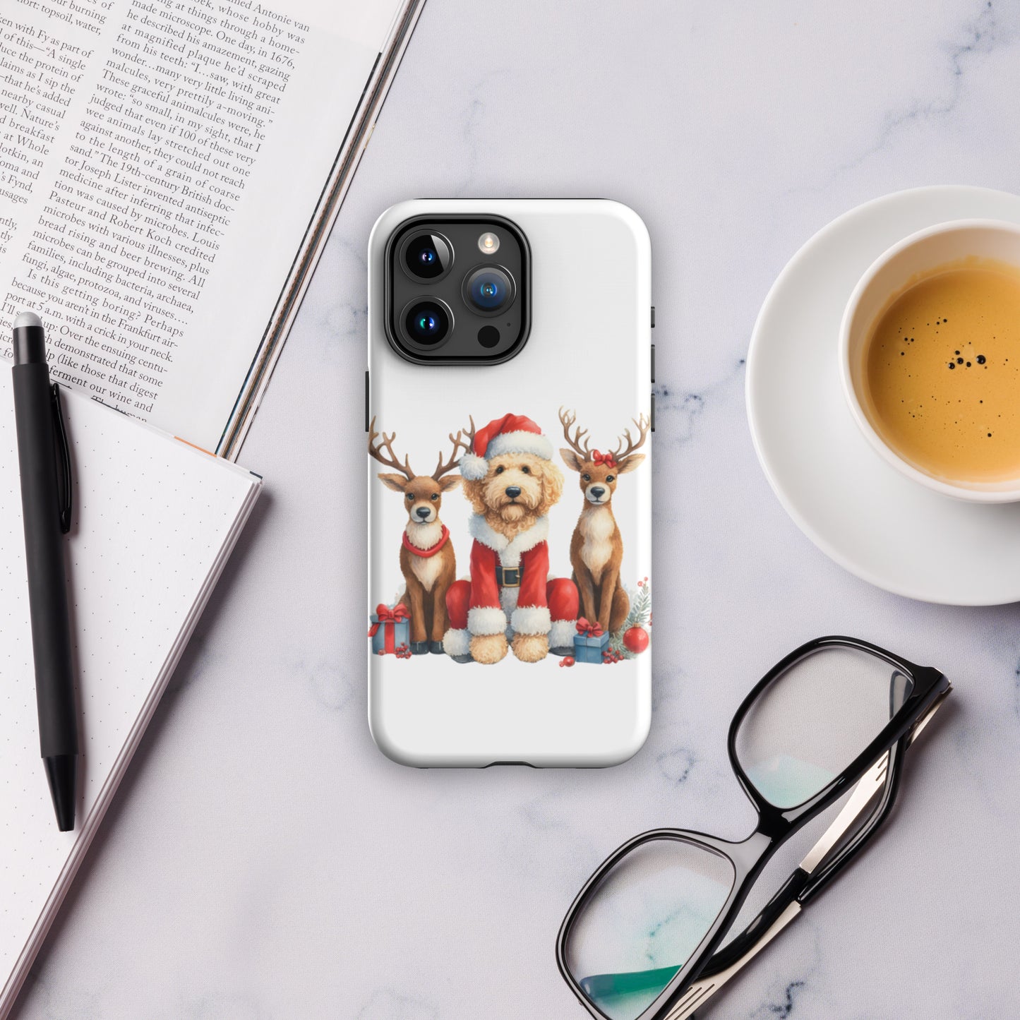 Santa Doodle Tough Case for iPhone®