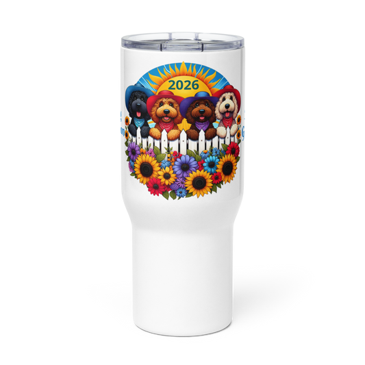 McDoodles Spring Fling Romp 2026 - Travel mug with a handle