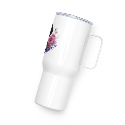 Bernedoodle Travel Mug with a Handle