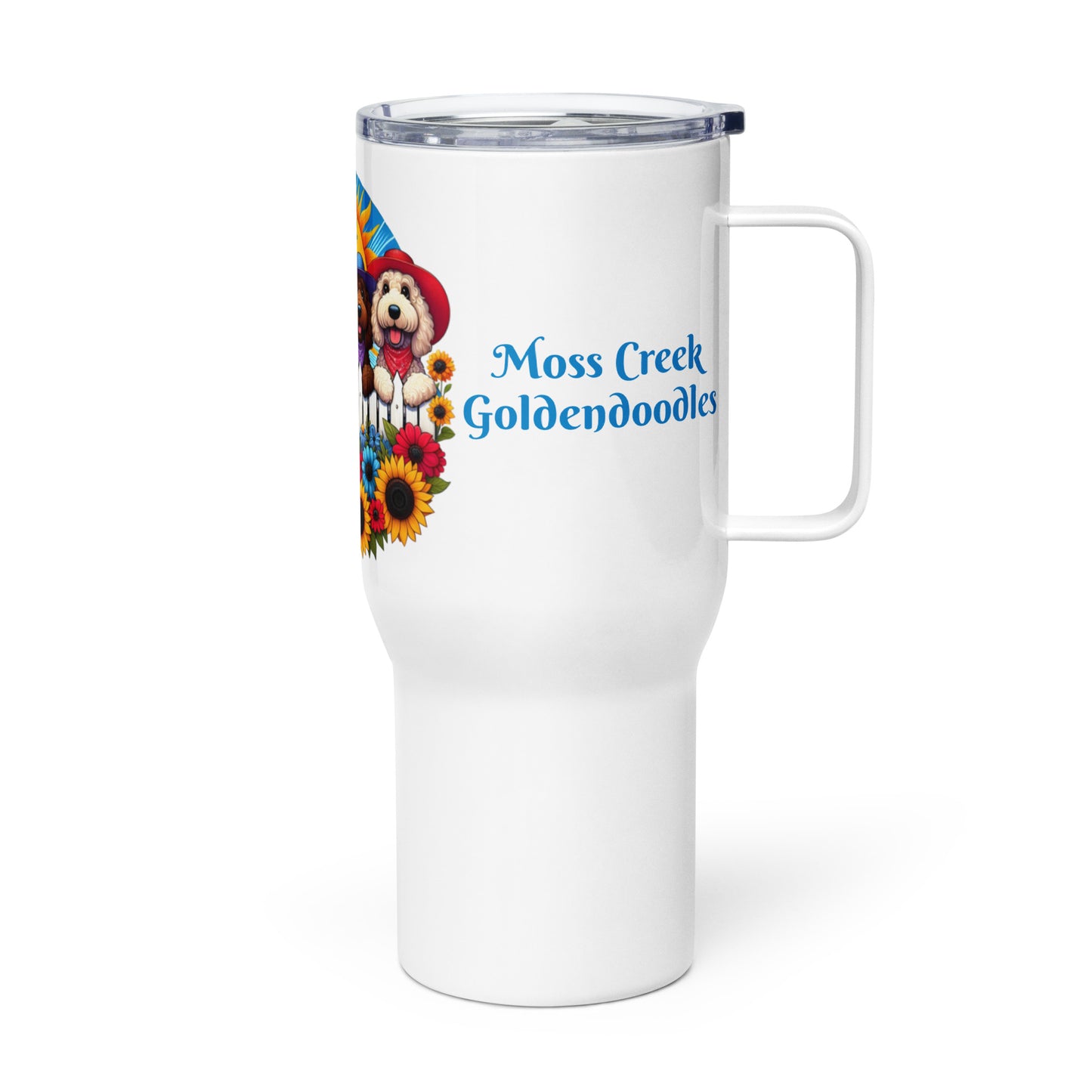 McDoodles Spring Fling Romp 2024 - Travel mug with a handle