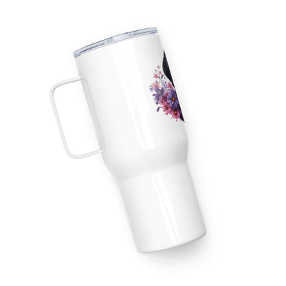 Bernedoodle Travel Mug with a Handle