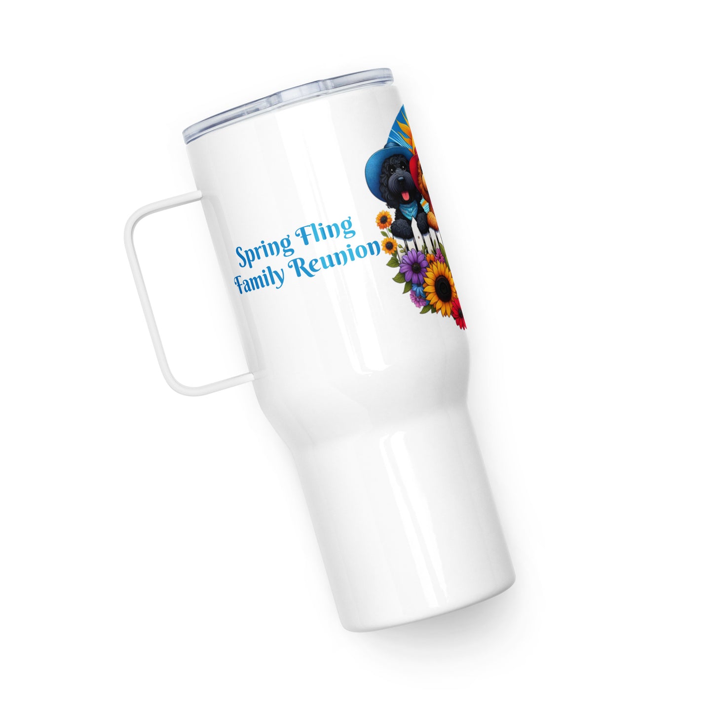 McDoodles Spring Fling Romp 2025 - Travel mug with a handle