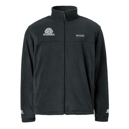 Doodle Embroidered Unisex Columbia Fleece Jacket - Check out the Sleeves!