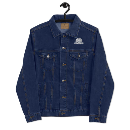 Doodle Embroidered Unisex Denim Jacket