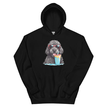 Black Doodle Unisex Hoodie