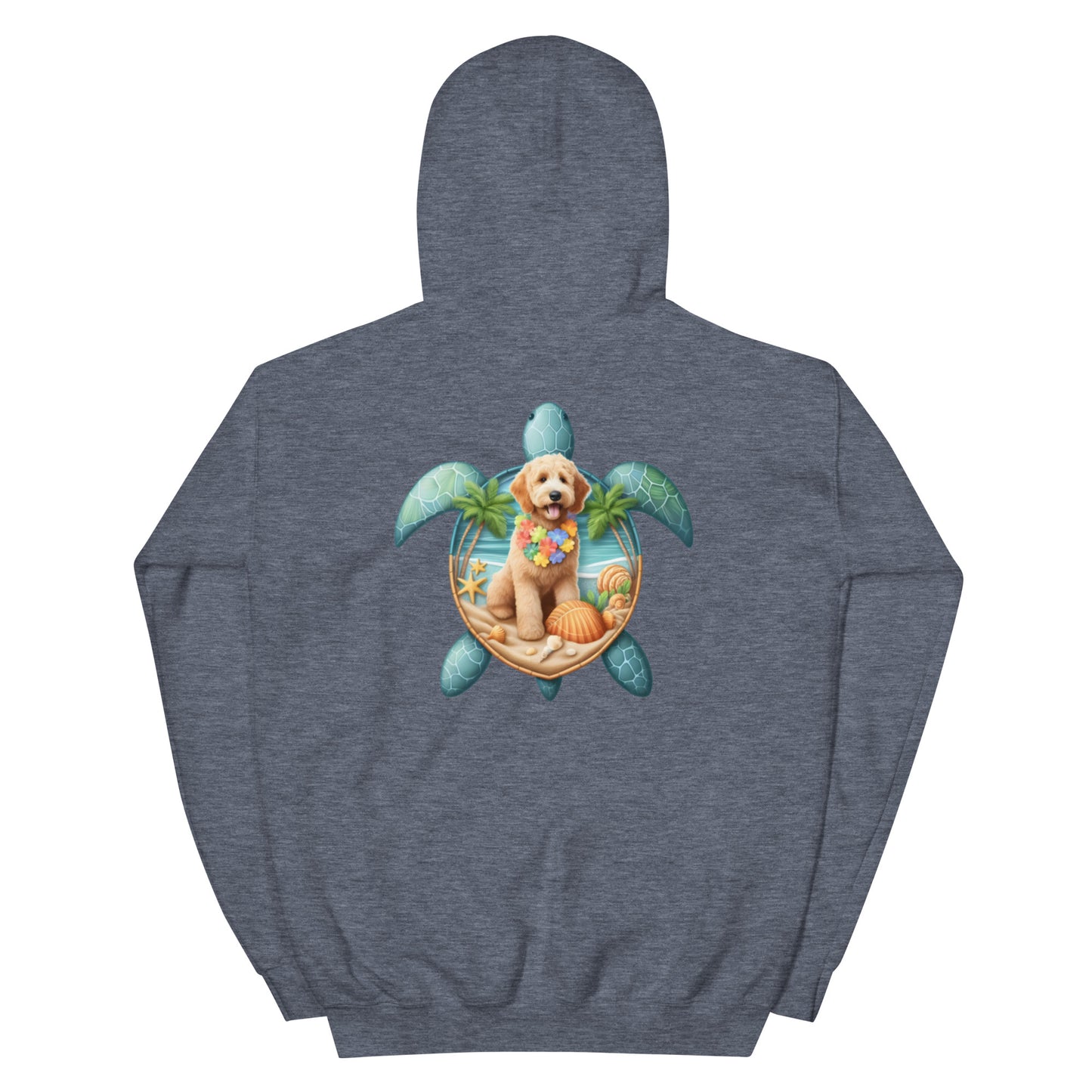 Sea Turtle Doodle Unisex Heavy Blend Hooded Sweatshirt