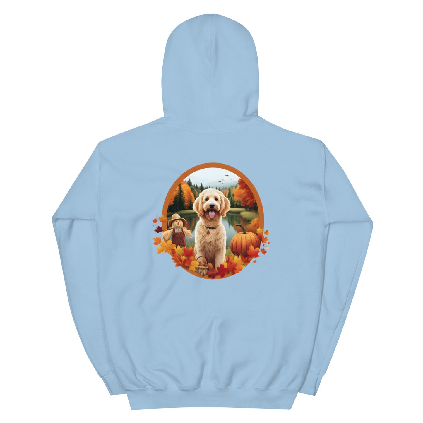 Fall Doodle Heavy Blend Unisex Hooded Sweatshirt