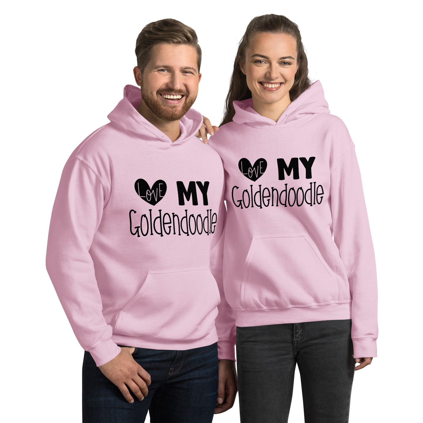 Love My Goldendoodle Unisex Hoodie