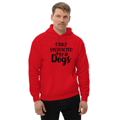 Easily Distracted by Dogs - Unisex Hoodie