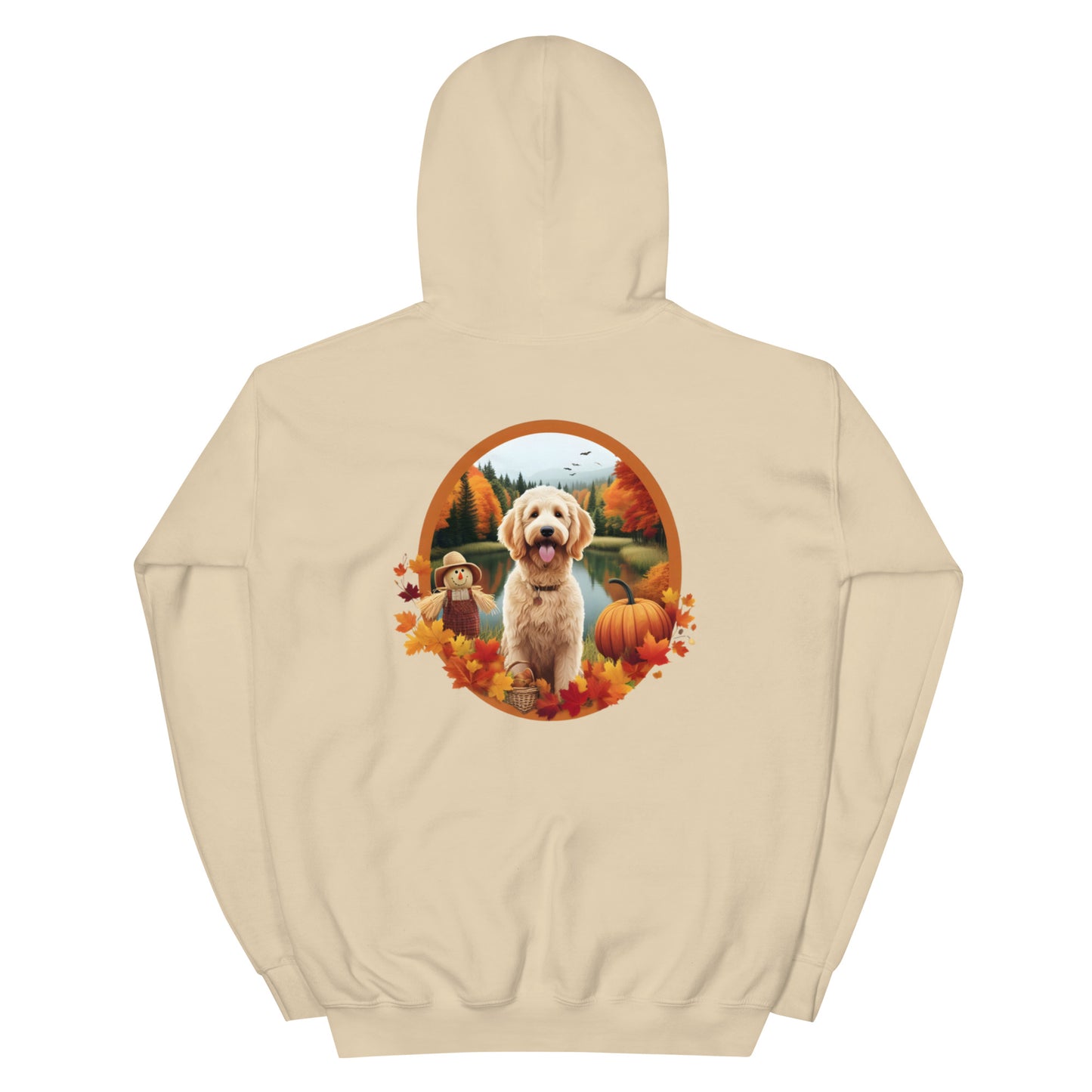 Fall Doodle Heavy Blend Unisex Hooded Sweatshirt