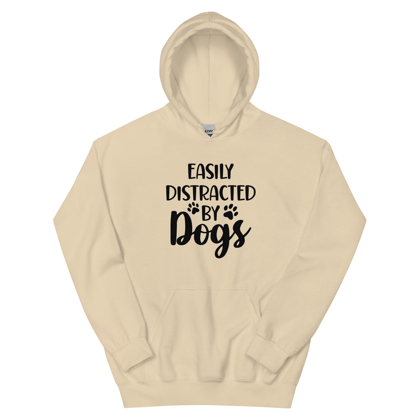 Easily Distracted by Dogs - Unisex Hoodie