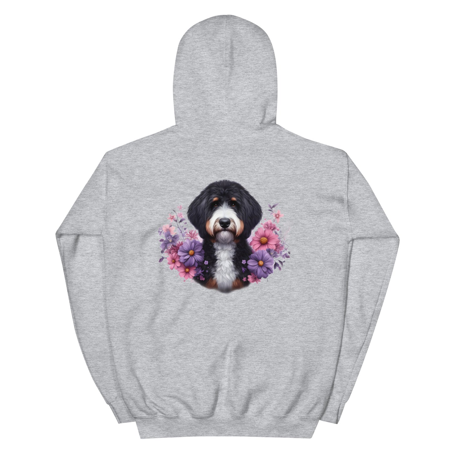 Bernedoodle Heavy Blend Unisex Hooded Sweatshirt