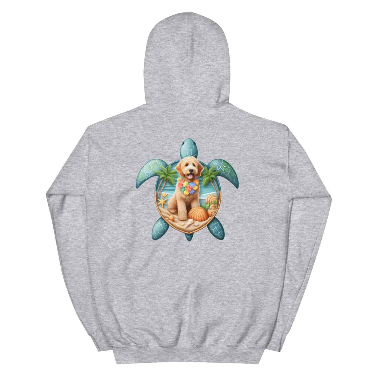 Sea Turtle Doodle Unisex Heavy Blend Hooded Sweatshirt