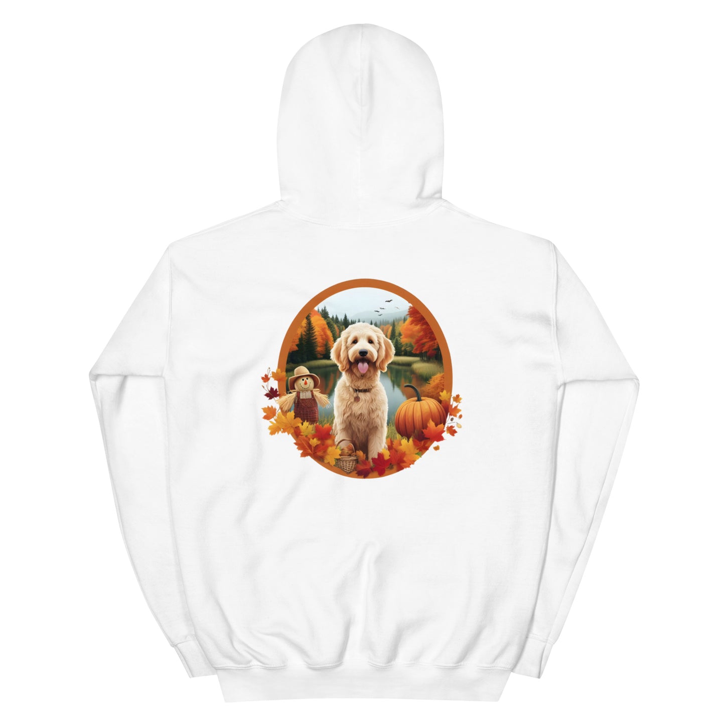 Fall Doodle Heavy Blend Unisex Hooded Sweatshirt