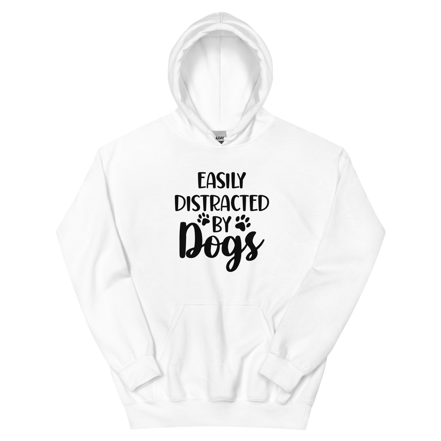 Easily Distracted by Dogs - Unisex Hoodie